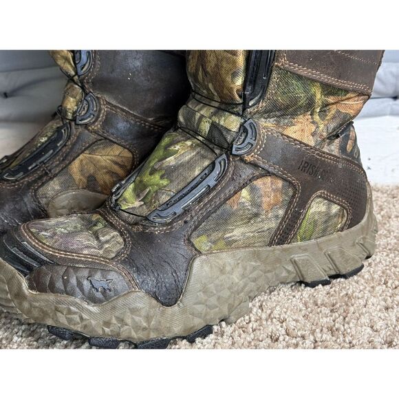 Irish Setter VaprTrek BOA Waterproof Snake Boots Size 8 Mens. Model 2846 - Picture 10 of 13